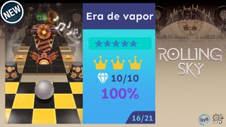 Rolling Sky - Era De Vapor Nivel 51