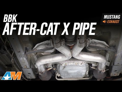 2011-2014 Mustang GT BBK After-Cat X-Pipe Exhaust Sound Clip & Install