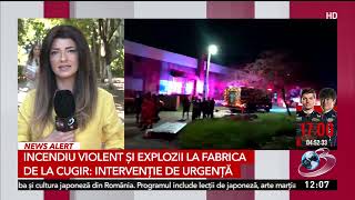 Ministrul Economiei Merge La Cugir, După Incendiul Puternic De La Uzina Mecanică