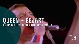Queen + Bejart - Ballet For Life (Freddie Mercury Interview Clip)