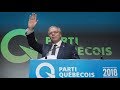 Discours du chef du PQ, Jean-François Lisée
