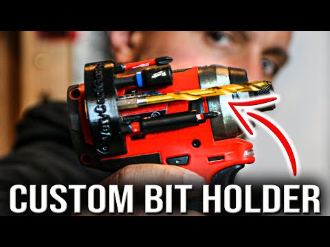 Milwaukee Tool Customizable Bit Holder Accessory That You Don't Know About!