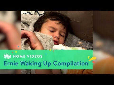 Ernie Waking Up Compilation | Home Videos | HiHo Kids