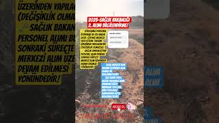 2025-Sağlik Bakanliği 2. Alimi Bi̇lgi̇lendi̇rme