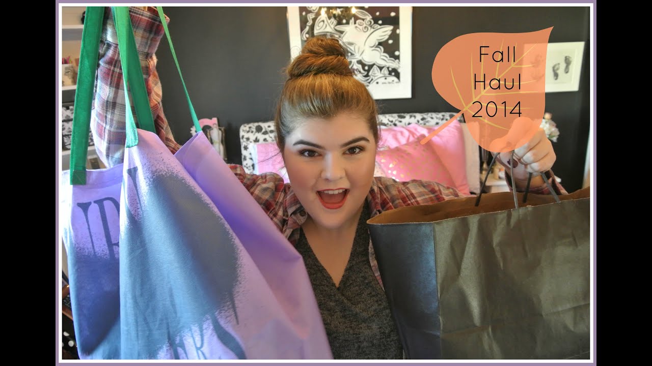 Fall Haul 2014! â™¥ Urban Outfitters, Brandy Melville  Aritzia ...