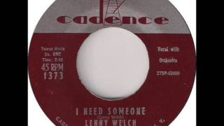 Watch Lenny Welch I Need Someone video