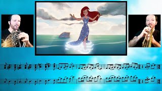 The Little Mermaid - Happy Ending || French Horn & Trumpet Cover