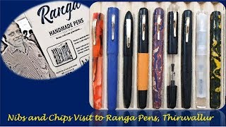 Nibs and Chips visit to Ranga Pens, Thiruvallur