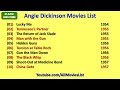 Angie Dickinson Movies List