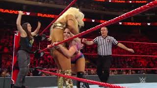 Alexa Bliss & Nikki Cross Vs Mandy Rose & Sonya Deville Wwe Raw 081919
