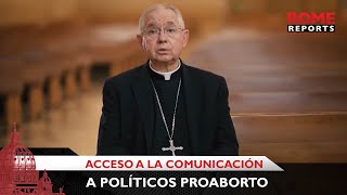 Obispos de EE.UU. estudian acceso a la Comunión a políticos proaborto