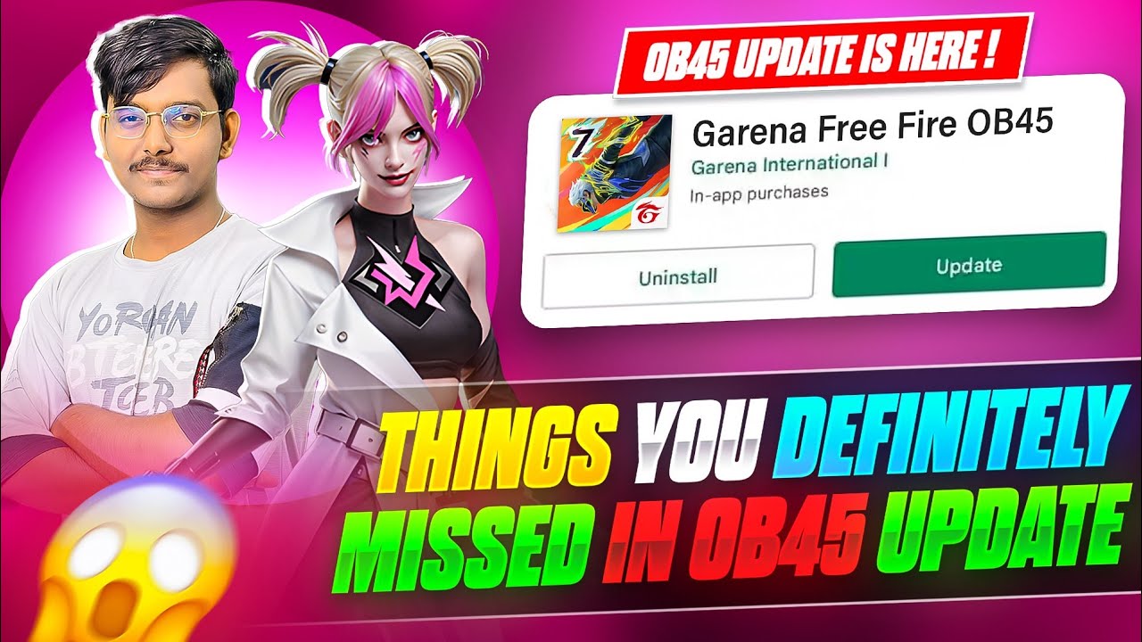OB45 UPDATE FREE FIRE ll FREE FIRE NEW EVENT ll FREE OB45 UPDATE FREE FIRE ll FREE FIRE NEW EVENT ll FREE