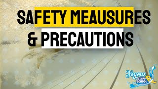 Safety Measures & Precautions @ Joyous Swim School. Protecting Your kid is Our 1st Priority