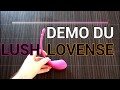 Démo du Lush de Lovense (Avec et Sans l'Appli Lovense Remote)