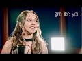 Girls Like You - Maroon 5 ft. Cardi B - Acoustic Cover by Ali Brustofski