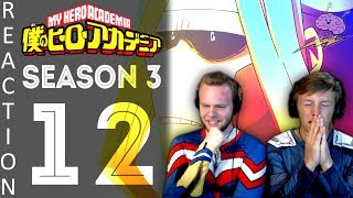 SOS Bros React - My Hero Academia Season 3 Episode 12 - Allmight Still Lives!!