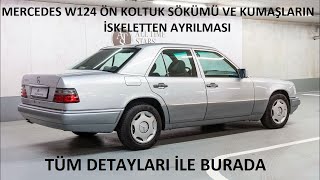 Mercedes W124 | ön koltuk döşeme sökülmesi [English Subtitled]