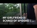 MY GIRLFRIEND IS SCARED OF SPIDERS! ( PRANK) INSTAGRAM @JULIUSDEIN | Julius Dein 🔥🔥🔥🔥