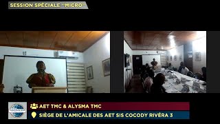 Session Commune Aet & Alysma Toastmasters Club Au Siège De Lamicale Des Aet Abidjan - Cocody