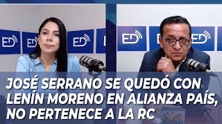 Serrano Se Quedó Con Lenín Moreno En Alianza País, No Pertenece A La Rc