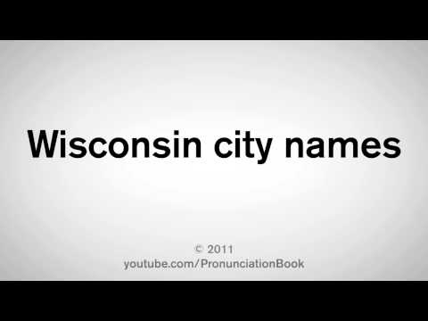 How To Pronounce Wisconsin City Names. Learn basic English phrases: bit.ly