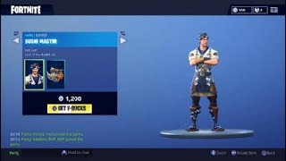 New Sushi Master Skins Fortnite Battle Royal