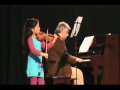 Ghofrane MILADI - 9 ans, interprète PAGANINI Violon- la majeur