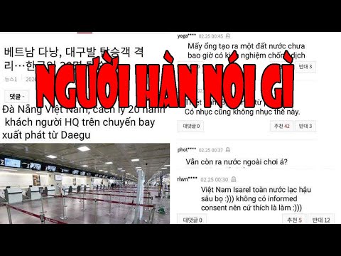 Cộng đồng Hàn Quốc nói gì về việc nhóm khách 20 người không chịu cách ly và trục xuất