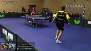 Fh Attack With Short Pips Spinlord Waran 2.0 Mm All Recorded At Superleague Of Uttc