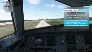 Landing At Krakow In Msfs With The Asobo A320Neo