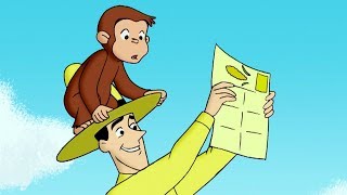 Curious George 🐵The Amazing Race 🐵Full Episode🐵 Cartoons For Kids 🐵 Kids Movies