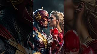Six Superheroes Kiss Wonder Woml Characters