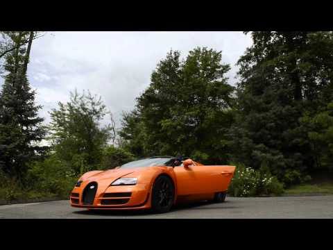 Bugatti Veyron 16.4 Grand Sport Vitesse Press Drives in the US