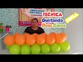 Tecnica Guirlanda Dupla Duas Cores