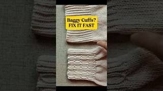How To Fix Stretched Out Cuffs In Minutes - Easy Way To Upgrade Your Sweater