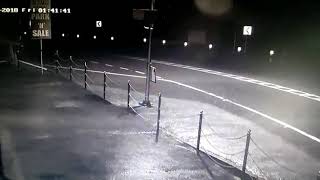 Truck and auto accident live cctv .driver not mind to auto driver