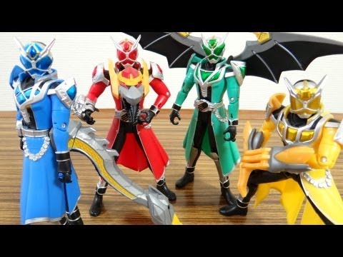 WAP! 全4フォームでオールドラゴン! 仮面ライダーウィザード レビュー ウィザードアクションプリーズ シリーズ