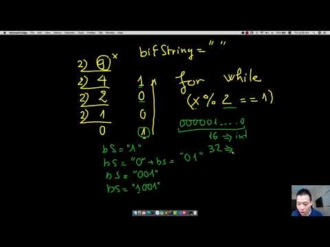 Dart 03: Decimal to Binary String
