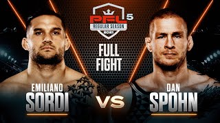 Emiliano Sordi vs Dan Spohn | PFL 5, 2021