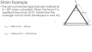 Mechanics Of Materials Example Strain