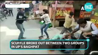 Bagpat Fight Lal Baal Wala Chacha Viral Video Funny
