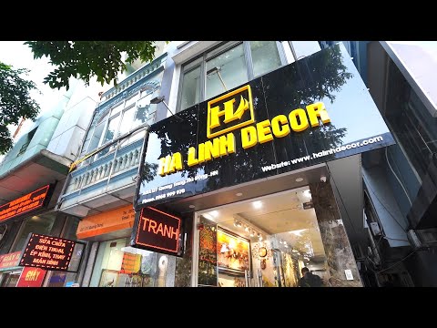 Quy trình sản xuất các sản phẩm tranh và đồng hồ decor tại HaLinh Decor