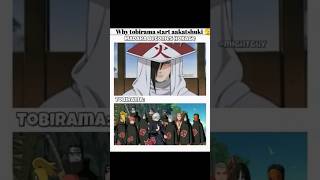 Why Tobirama Start Aakatshuki