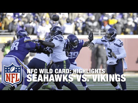 Seahawks Vs Vikings Nfc Wild Card Highlights Nfl Seahawks Vs Vikings Nfc Wild Card Highlights Nfl