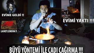 Cadiyi Büyü Yaparak Çağirdim Geldi̇ Ve Evi̇mi̇ Yakti