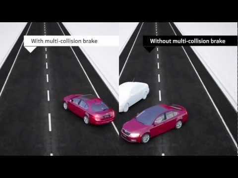Skoda.    Multi-Collision Brake | Euro NCAP Advanced |  2013