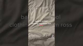 Back To School Clothing Haul