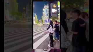 Wajib Ditiru Cara Cut Meyriska Foto Keren Di Shibuya Crossing Yang Super Padat