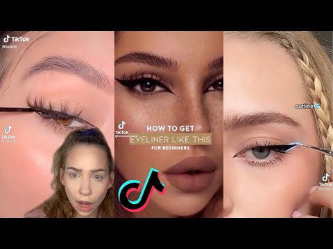 Eyeliner HACKS Tutorial | TikTok Compilation â¨ - YouTube