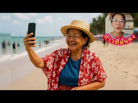 Grandma Waew Sai Ha" Episode: Grandma Waew goes to the beach #Funny stories Grandma Waew Sai Ha" Episode: Grandma Waew goes to the beach #Funny stories